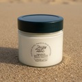 Jar of Zoyia Naturals body, hand and face moisturizer.