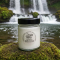 Jar of moisturising cream ideal for body, hand, and face.